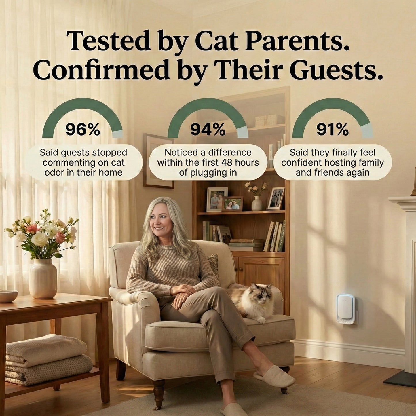 Air Ionizer for Cat Odour Removal