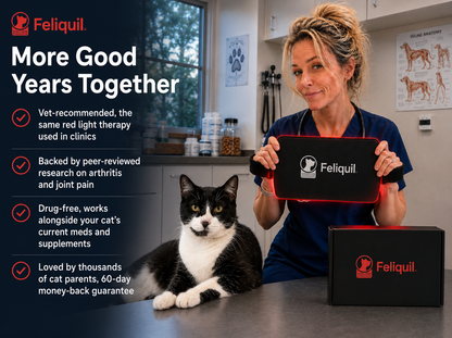 Feliquil - Red Light Therapy Pad for Cats