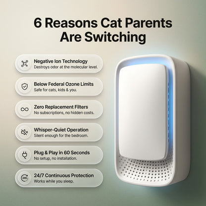 Air Ionizer for Cat Odour Removal