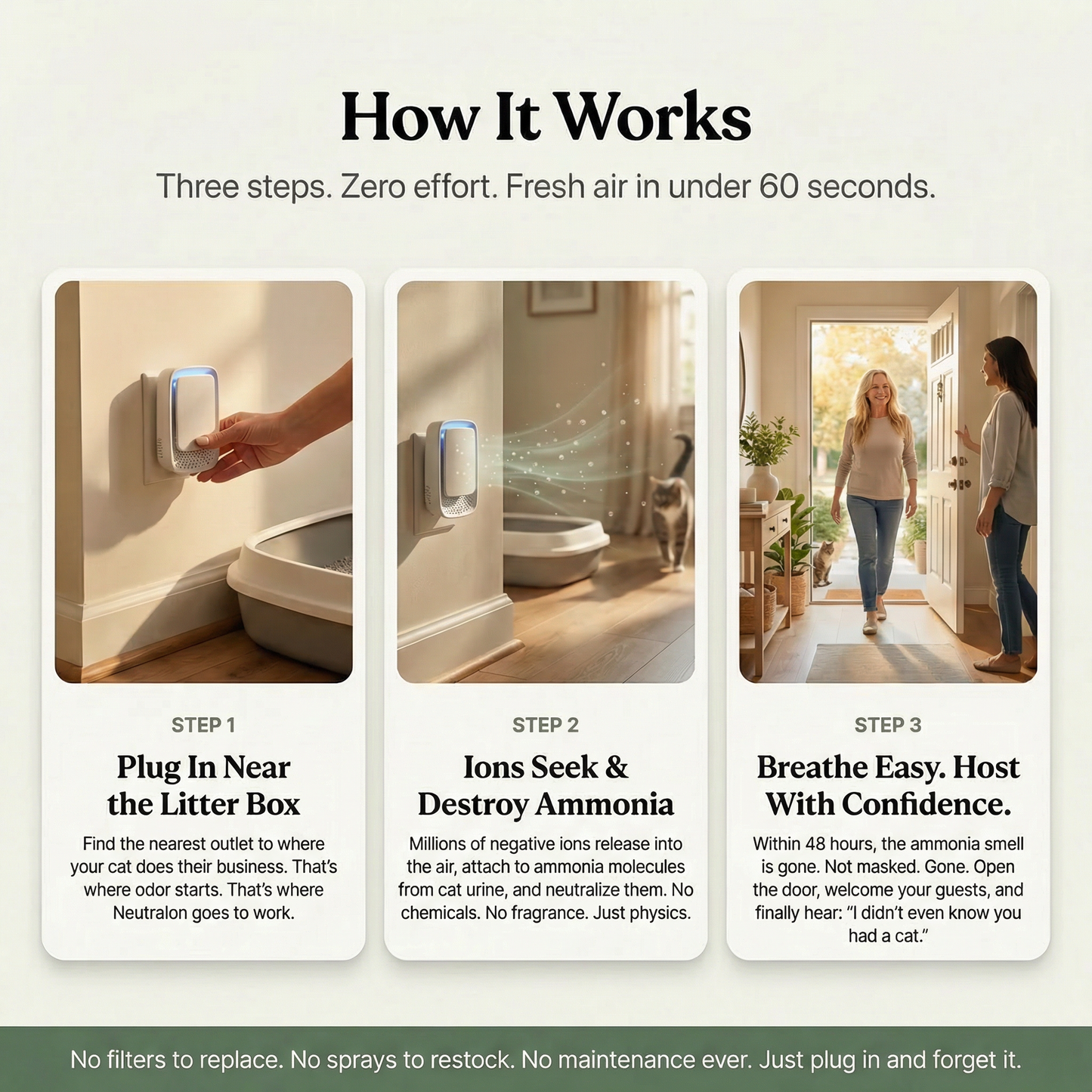 Air Ionizer for Cat Odour Removal