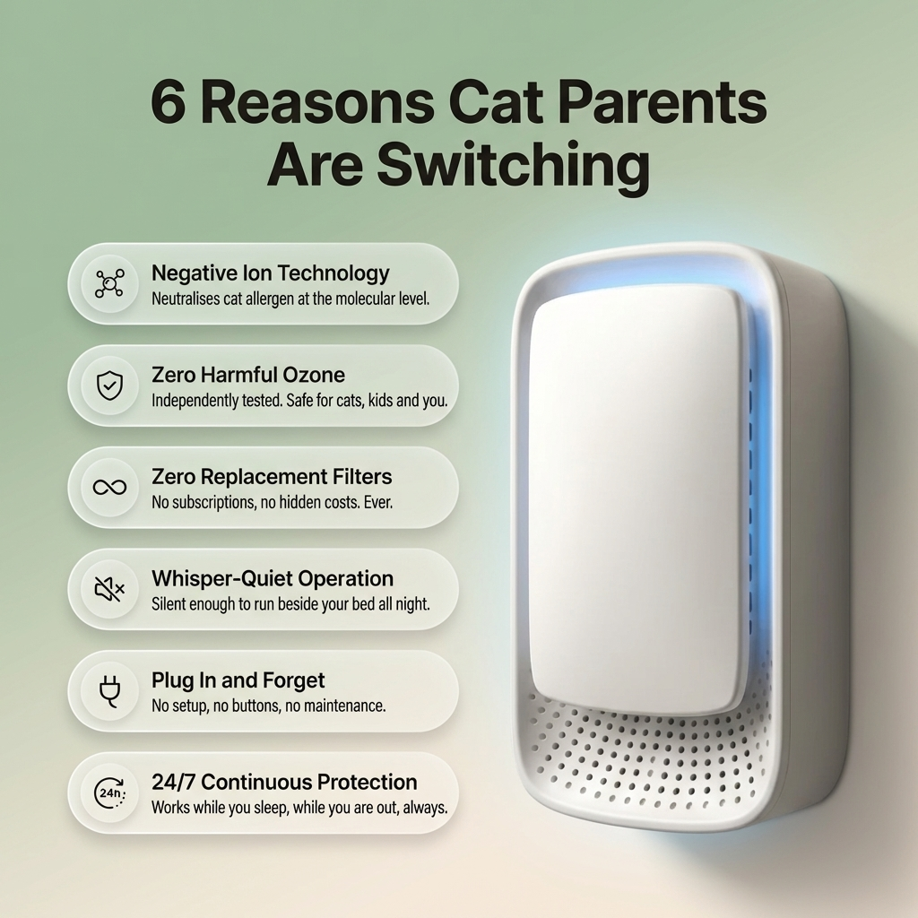 NeutraIon | Stop Managing Your Cat Allergy. Start Removing It