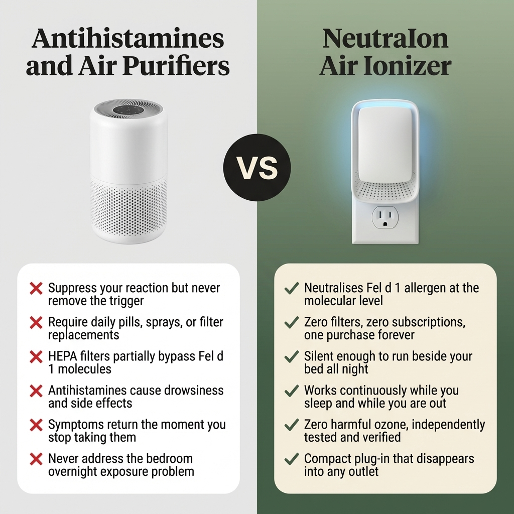 NeutraIon | Stop Managing Your Cat Allergy. Start Removing It